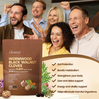 Wormwood Black Walnut Cloves Parasite Cleanse